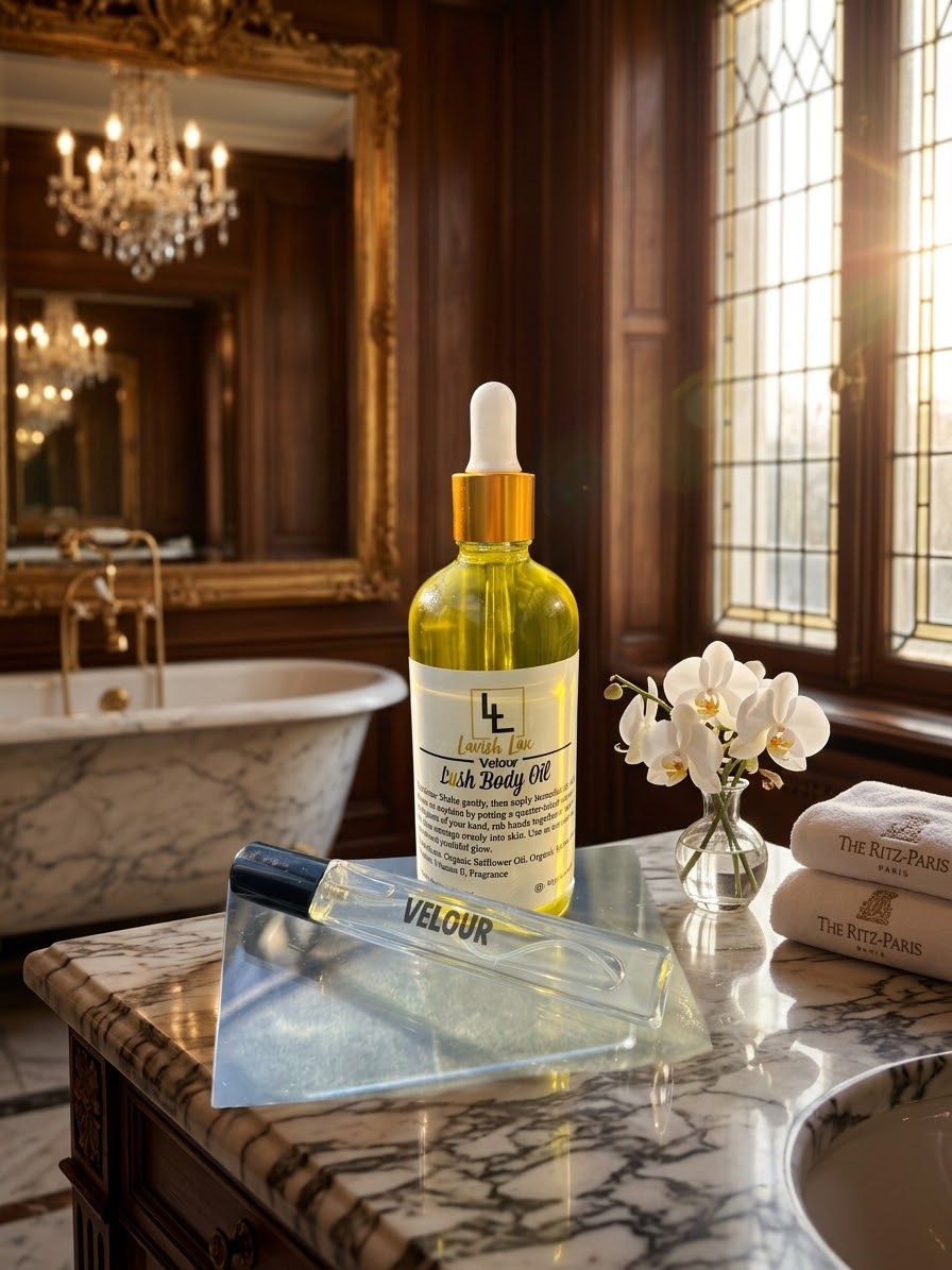 Velour - Luxury Body Oil and Fragrance Set