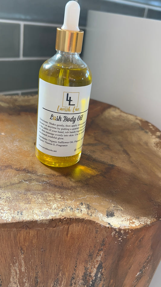 Inspired By Baccarat Lush Body Oil - 3.4 oz