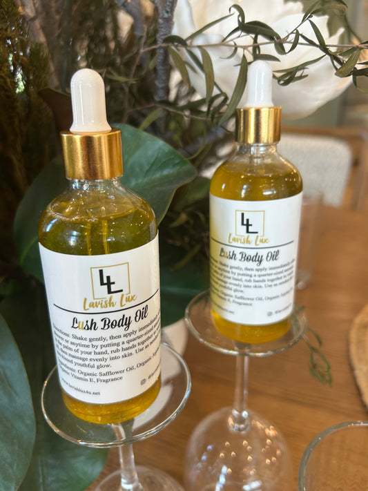 Mahogany Teakwood Lush Body Oil - 3.4oz